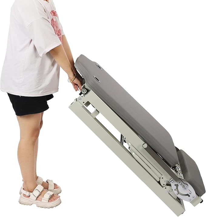 Pilates Reformer Machine, Foldable Reformer Pilates Machine Use Pilates Equipment for Home Workouts with Jump Board, 264.55 Lbs 77.56 x 22.44 x 28.54 Inch