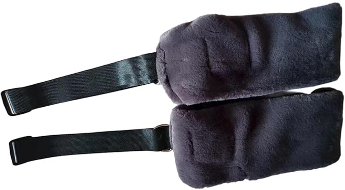 Pilates Straps Pilates Reformer Accessories Improve Flexibility Sturdy Tools Bands Pilate Equipment for Adults Fitness Gym, Gray Purple
