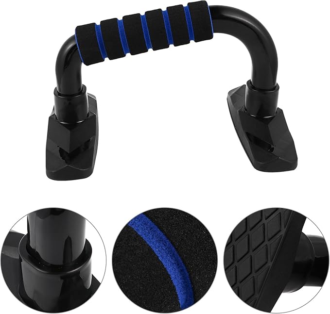 PRETYZOOM 2pcs Push-up Brackets Arm Strength Training Tool Home Fitness Push-up Stands Body Building Supplies Portable Non-slip Exercise Equipment for Upper Body Workout