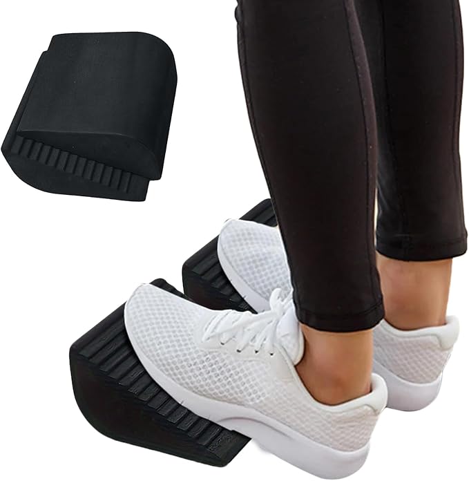 Squat Wedge Block,Non-Slip Lightweight Calf Stretcher Incline Board - Exercise Squat Block - for Workout Fitness Pushup Weightlifting Gym Yoga Balance Training Women Men Teens