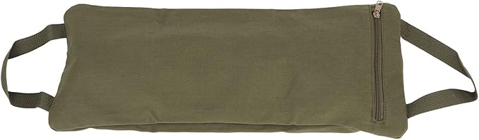 Yoga Sandbag, Green Yoga Sand Bag with Handle, Yoga Weightlifting, Portable Fillable Yoga Canvas Sandbags for Yoga Weights and Training