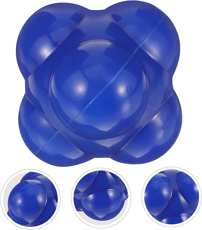 Large Hexagonal Reaction Ball Fitness Agile Training Equipment for Hand Eye Coordination and Speed for Goalkeeper and Athlete Agility Workouts at Home