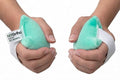 NYOrtho Hand Contracture Cushion 6" x 3" - 2-Pack Palm Grips for Stroke Recovery & Orthopedic Support - Latex-Free, Odor-Control, Sweat-Resistant, Machine Washable Palm Protector with Elastic Strap