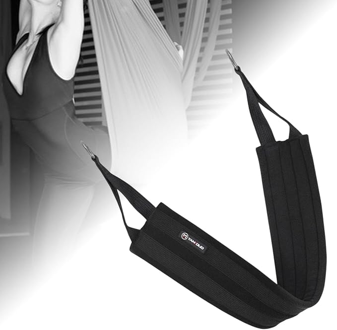 Generic Yoga Pilates Sling Strap for Pilates Reformer Machine, Yoga Fitness Stretching Back Bend Assist Belt