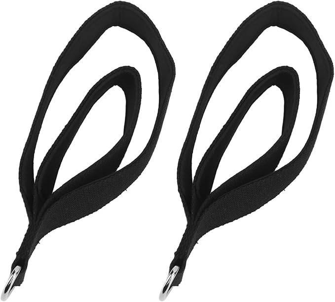 Pssopp Exercise Equipment Pilates Pilates Double Loop Straps, Anti Slip Surface Enhanced Stabilits Improve Flexibility and Strength for Practice Auxiliary Equipment Yoga