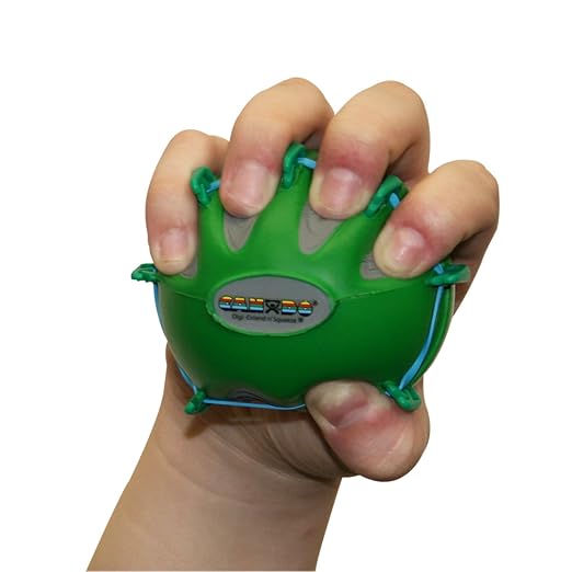 CanDo 10-2272 Digi-Extend n' Squeeze Hand Exerciser, Small, Green-Moderate
