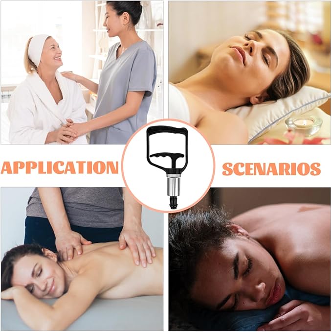 Garneck Manual Cupping Pump Handheld : Vacuum Suction Hand Replacement Pump for Cupping Therapy Back Massage - Adjustable Pressure Suction for Home Salon Spa Use