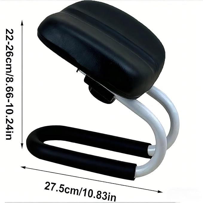 Meditation Stool，Portable Metal Kneeling Stool， with Anti-Slip Covers and Adjustable Height，The Angle Design is Ingenious and Ergonomic，Ergonomic，Suitable for Prayer, Meditation and Yoga