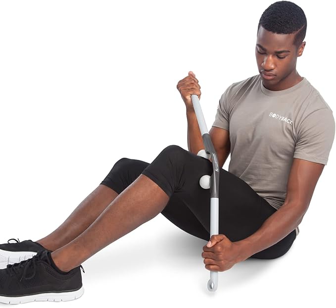 Body Back AccuMassage - Dual Pressure Point Massage Tool & Massage Hammer - 2 in 1 Design - Shiatsu Neck Massager Tool, Golf Ball Percussion Massager for Deep Tissue (2 Pack)