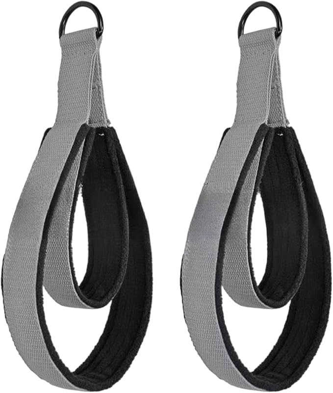 Double Loop Strap 1 Pair Pilates Yoga Double Loop Belt Fitness Equipment Strap for Gym Double Loop Yoga Pilates Strap