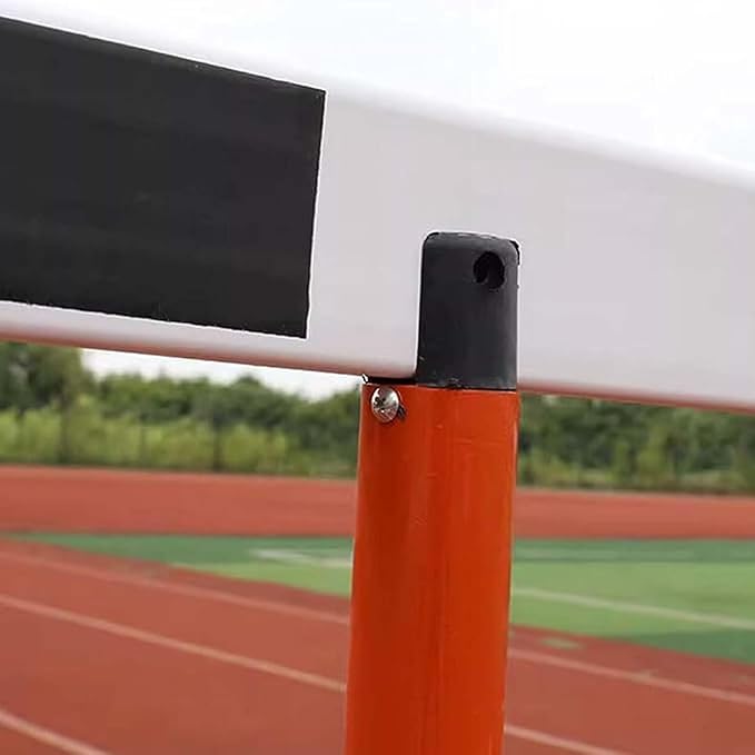 Athletics Hurdles, Height Adjustable Sports Training Hurdle Professional Athlete/Coach Practice Speed Hurdles (106cm)