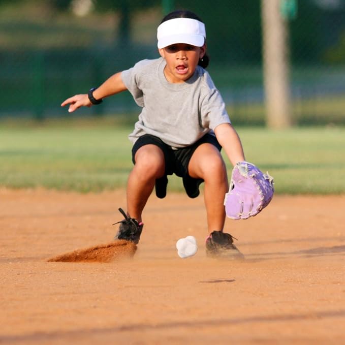 White Rubber Baseball Practice Reaction Ball - 2.75 Inch Size!
