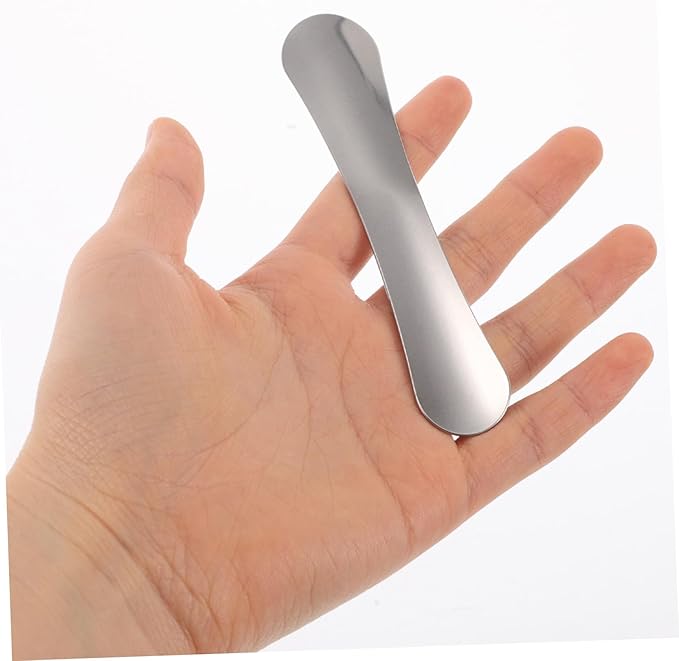 Stainless Steel Eyelid Washing Shield for Beauty Salon Durable Eyelid Protection Plate for Eyeliner Application