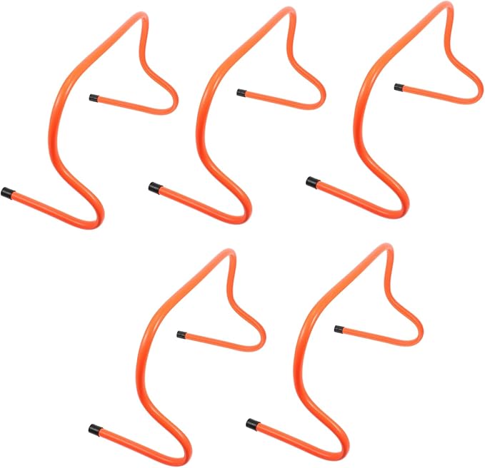 5pcs Football Training Hurdle Agility Training Racks for Outdoor Practice Barriers for Speed and
