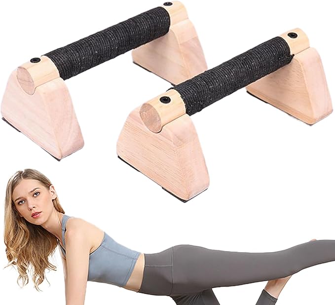 Push up Bar - Strength Training Pushup Stands Calisthenics Bars | 2X Portable Equipment Set with Ergonomic Grips for Fitness Training Home Gym Workout