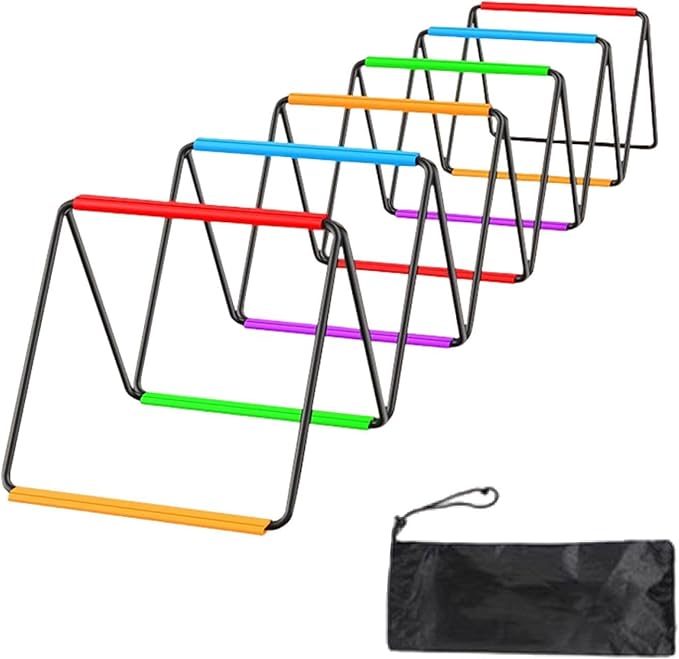 Agility Ladder Jumping Obstacles for Men Women and Kids Flexible Folding Football Footwork Speed Ladder for Volleyball