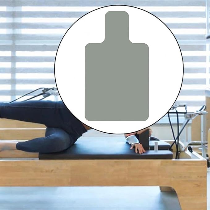 YIJU Pilates Reformer Mat Yoga Pad Professional Gifts Soft PU Rubber Exercise Mat Accessory for Training Yoga Gym Fitness Workouts