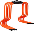 Agility Training Mini Hurdles, Lightweight Portable Agility Speed Hurdles, Soccer Training Equipment with Carry Bag, for Indoor and Outdoor Sports(15cm/6in)