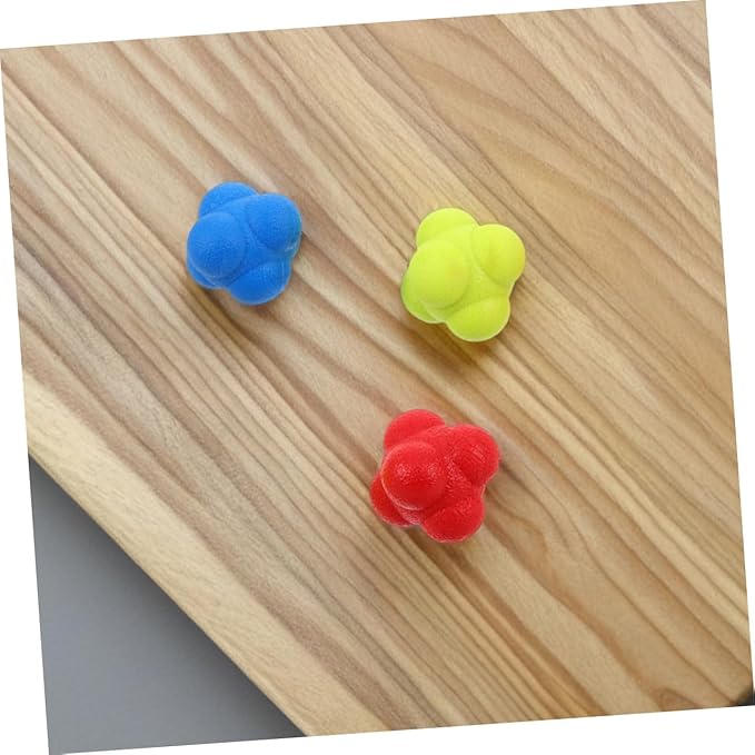 Agility Training Ball Set 6pcs Reaction Sports Coordination Reflex Training for Hockey Wrestling Fitness Boys and Girls Adults