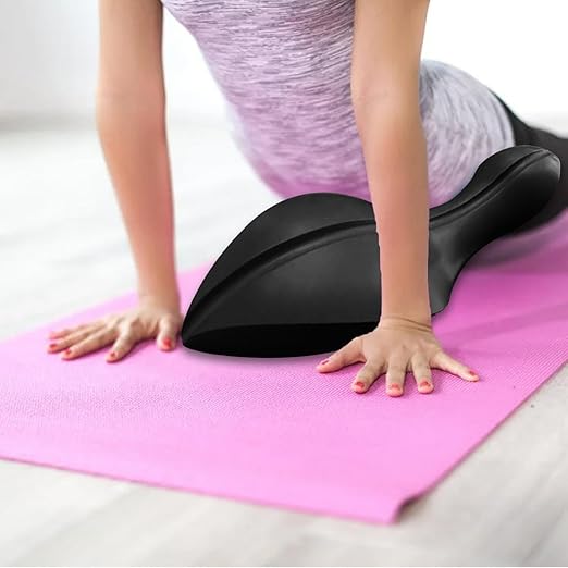 Spine Correction Fitness Equipment Training Accessories Spinal Orthosis for Balance Core, Black, as described