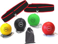 Adjustable Boxing Reflex Ball Set for Speed and
