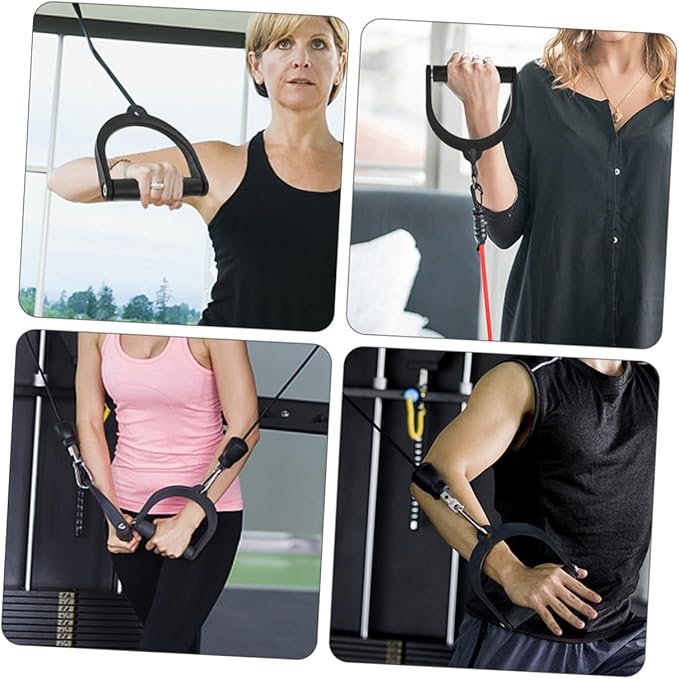 Sosoport Fitness Handle Ergonomic Cable Handles Cable Machine Handles Household Cable Handles Training Workout