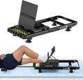 2026 New in-Bed Leg Press Machine for Rehab, Adjustable Low-Impact Leg Strength Trainer, Leg Exercise Equipment with Lumbar Pillow and 4 Bottom Suction Cups, 6 Resistance Levels up to 100 lb