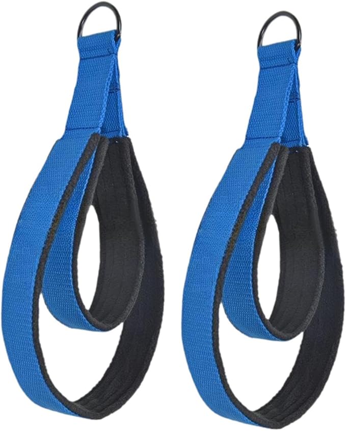 2X Pilates Double Loop Strap Pilates Equipment Portable Comfortable Adults Exercise Band Strap for Arms Legs Gymnastics