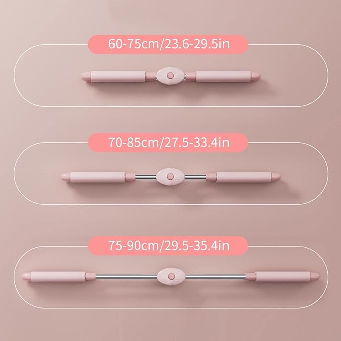 Humpback Correction Yoga Sports Sticks for Teenagers Students Adults Posture Trainer Corrector Open Back Shoulder Straightener Stretching Tool (Color : Pink, Size : 66.5x7x7cm)