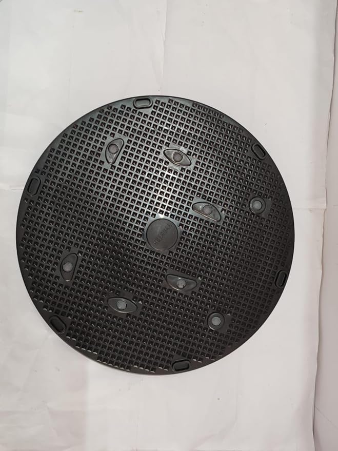 Mat Acupressure Twister Big Disc Pyramid & Magnetic Treatment Therapy (Grey)