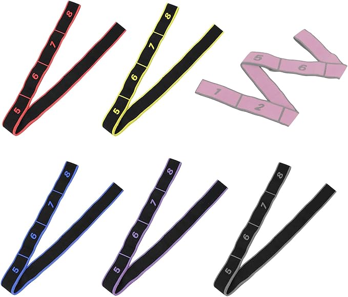 Elastic Stretching Strap Fitness Band Pilates Stretch Band Stretch Resistance Elastic Exercise Resistance Fitness Strap Yoga