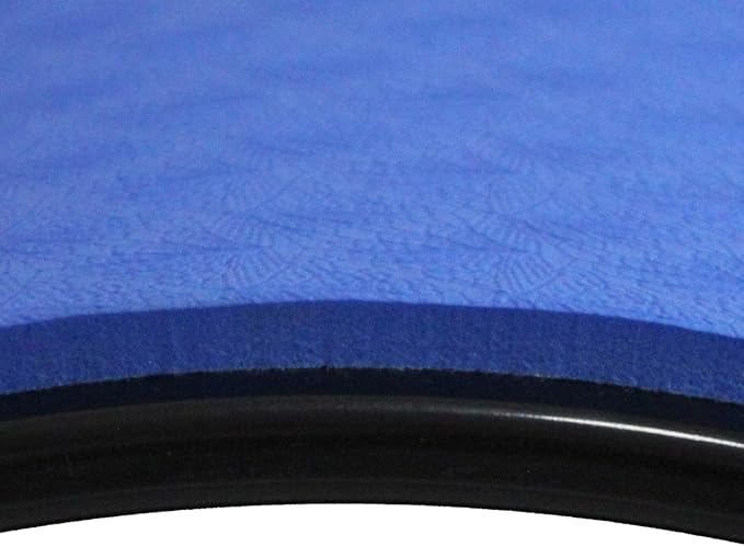 METIS Yoga Wheel | Foam Cushion Back Stretcher for Dharma Yoga Pose | Premium Strong Back Roller for Pain Relief | Anti-Slip Exterior [12.6in x 5in]