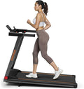 DeerRun Foldable Treadmill for Home with 5% Manual Incline and Handlebar, 0.6–7.5 MPH for Walking and Running, 3.0 HP, 300 lb Capacity, App & Remote Control
