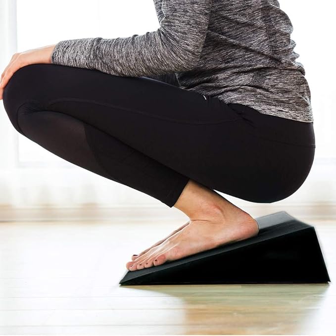 StrongTek Cork Yoga Set – Eco Yoga Mat + XL Foam Wedge Blocks, Non-Slip, Supportive & Cushioned for Hot Yoga, Stretching & Balance Training