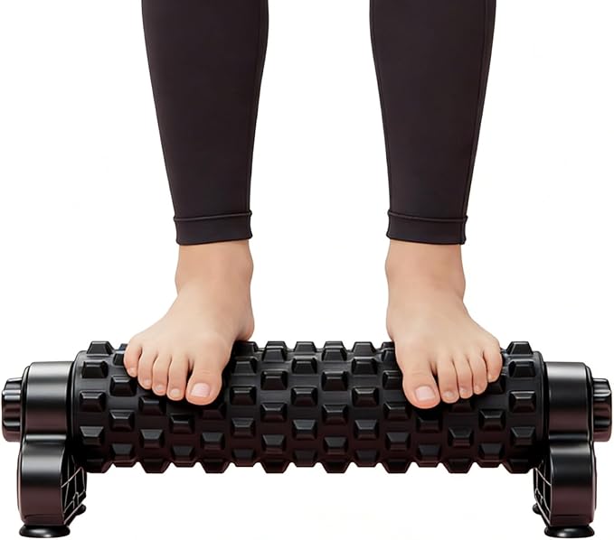 Massage Foam Roller Set, Deep Muscle Stretch Tool, Standard Size Roller, Suction Cup Stability, Textured Pressure Relief, Fitness Recovery Equipment, Muscle Stretch Support, Yoga Pilates Gym Training