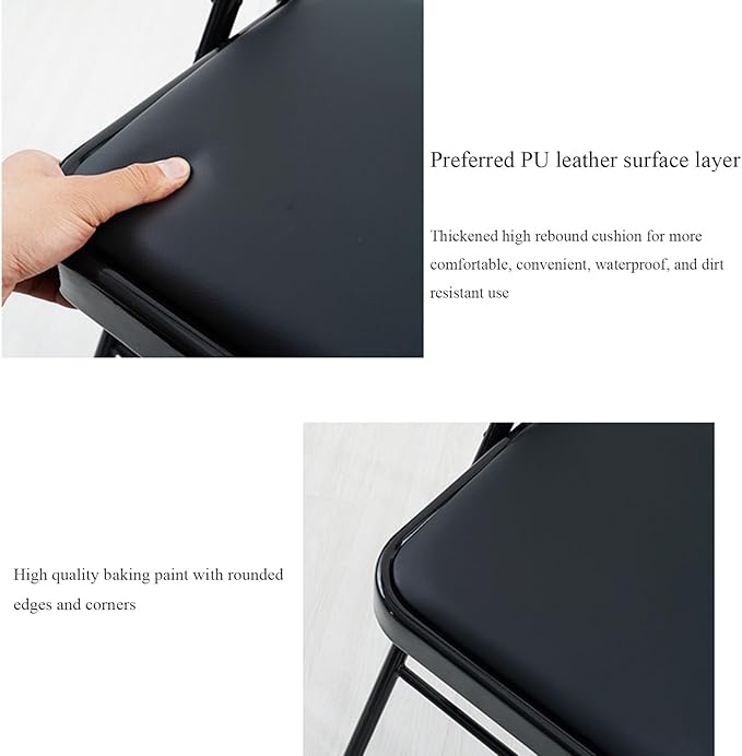 Pilates Yoga Chair,Iyengar Auxiliary Chair,Yoga Chair Reinforced Yoga Special Auxiliary Chair Folding Chair Seat Solid Anti-Slip Black,Black