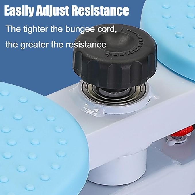 Waist Twisting Disc, Waist Sculptor Machine Twister for Home Exercise Workout, ab Twister Board for Women Weight Loss/Body Shaping/Foot MassagePink,12x53x33cm