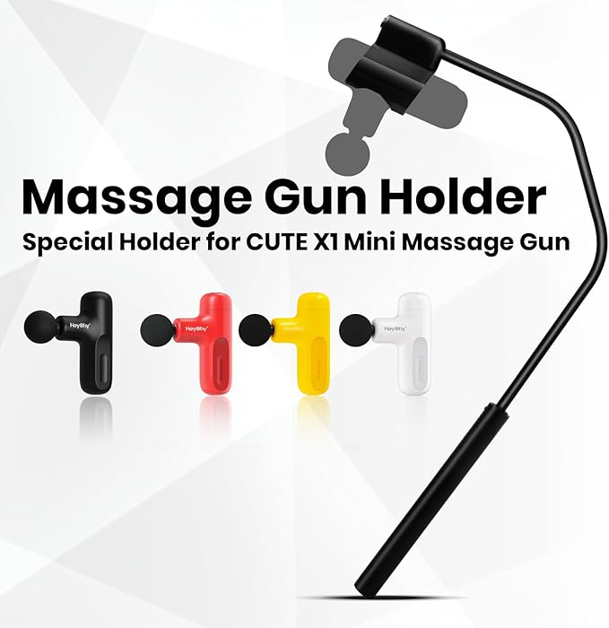 Massage Gun Holder for Back, Compatible with Most Super Mini Massage Guns, for Hard to Reach Areas (Works with Cute X1)