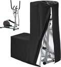 Elliptical Cover, 600D Oxford Fabric Covers with Zipper- fit for Elliptical Exercise Machine/Elliptical Trainer Indoor/Outdoor/Home/Gym, Waterproof Dustproof UV Resistant, Black,70.8 * 29 * 65inch