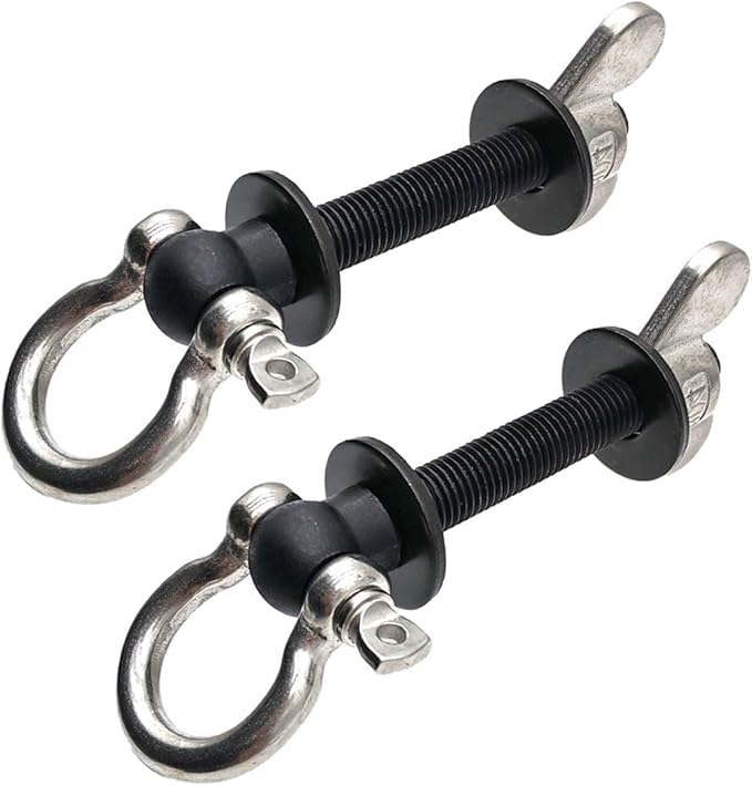 2 Pack Gym Equipment Attachments;Power Rack Attachments for Resistance Bands;O-Ring Attachment for Power Rack;Do All Kinds of Resistance-Band Workouts with Power Rack