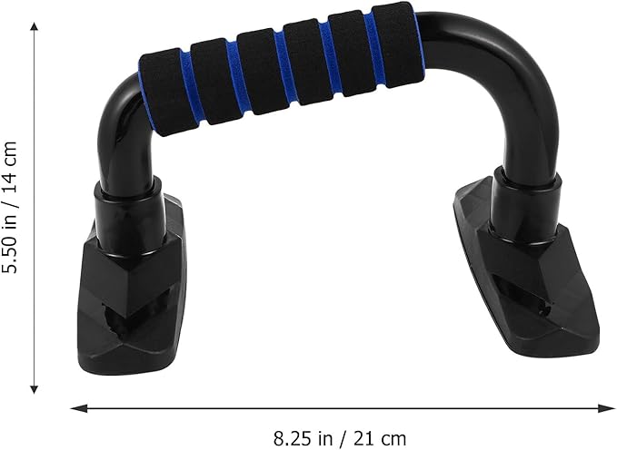 PRETYZOOM 2pcs Push-up Brackets Arm Strength Training Tool Home Fitness Push-up Stands Body Building Supplies Portable Non-slip Exercise Equipment for Upper Body Workout