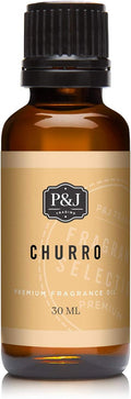 P&J Fragrance Oil | Churro Oil 30ml - Candle Scents for Candle Making, Freshie, Soap Making Supplies, Diffuser Oil Scents