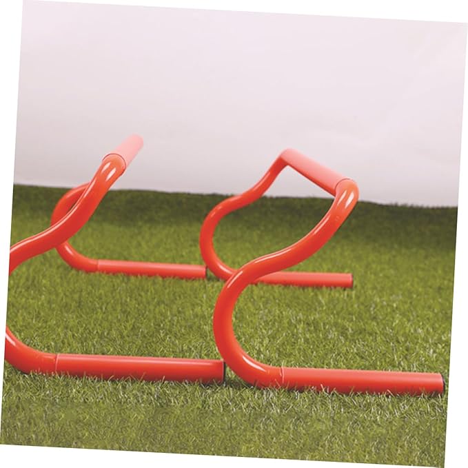 3pcs Detachable Agility Speed Training Hurdles Adjustable Height Lightweight Portable Sports Hurdles for Soccer Football Basketball Athletes Practice