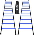 GHB Pro Agility Ladder Agility Training Ladder Speed 12 Rung 20ft with Carrying Bag