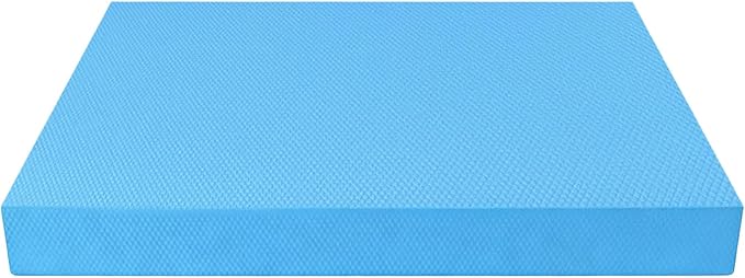 Stability Pad,20x16 Inch Non Slip Soft Thick - Balance Foam Pad Exercise Equipment - for Women Men Home Gym Floor Yoga Workout Physical Training Stretching