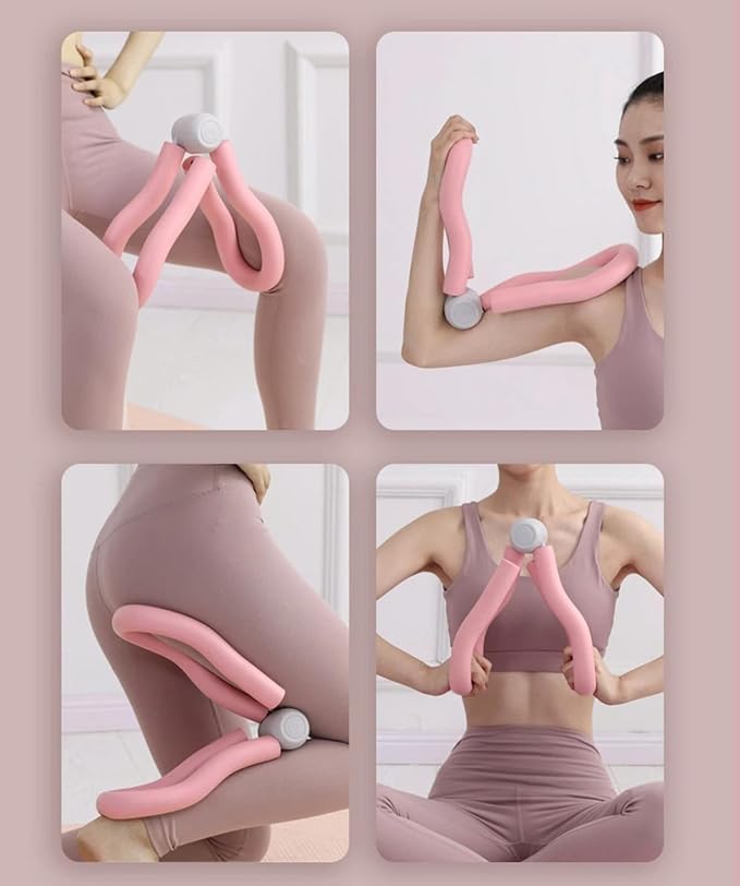 Multifunctional Pelvic Floor Muscle Trainer & Thigh Master, Women's Inner Thigh Exerciser for Yoga & Fitness, Portable Leg Slimming Device