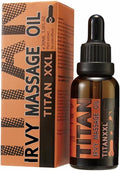 Titan XXL Extra Strength Massage Oil – Power Enlargement Gel Cream for Huge Enhanced Size, Enlarge Thickness, Strength, and Prolonged Performance (Titan XXL Oil)