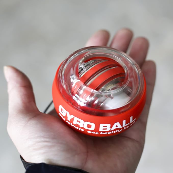 Wrist Strengthener Ball Forearm Exerciser Auto-Start Wrist Gyro Ball, Lotorr Ball Used to Strengthen Arms, Fingers, Wrist Bones and Muscles