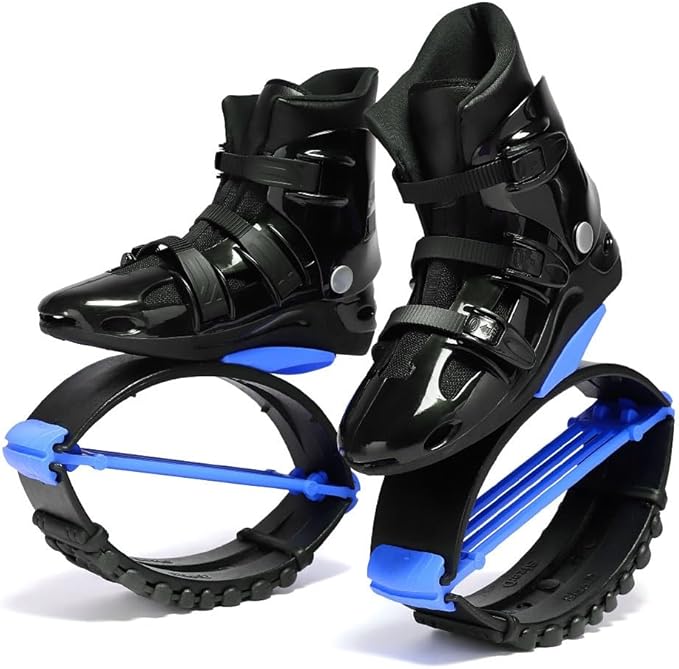 Kangaroo Jump Shoes for Women & Men – Adult Moon Shoes with 4 Springs, Low-Impact Fitness Jumping Boots for Exercise, Weight Loss, Cardio