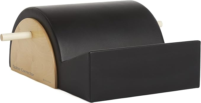 Merrithew Spine Corrector Premium Pilates Barrel for Core Strength, Posture Alignment & Flexibility Home & Studio Pilates Equipment Durable Wooden Frame High-Density Foam Cushion